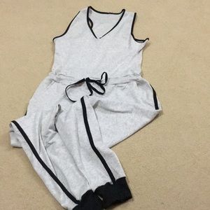 Sweat jumpsuit